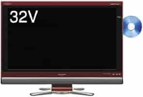SHARP 32V型 液晶テレビ LC-32DX2 ブルーレイレコーダー内蔵 ⑩ Amazon | シャープ 32V型 ハイビジョン 液晶テレビ ブルーレイ